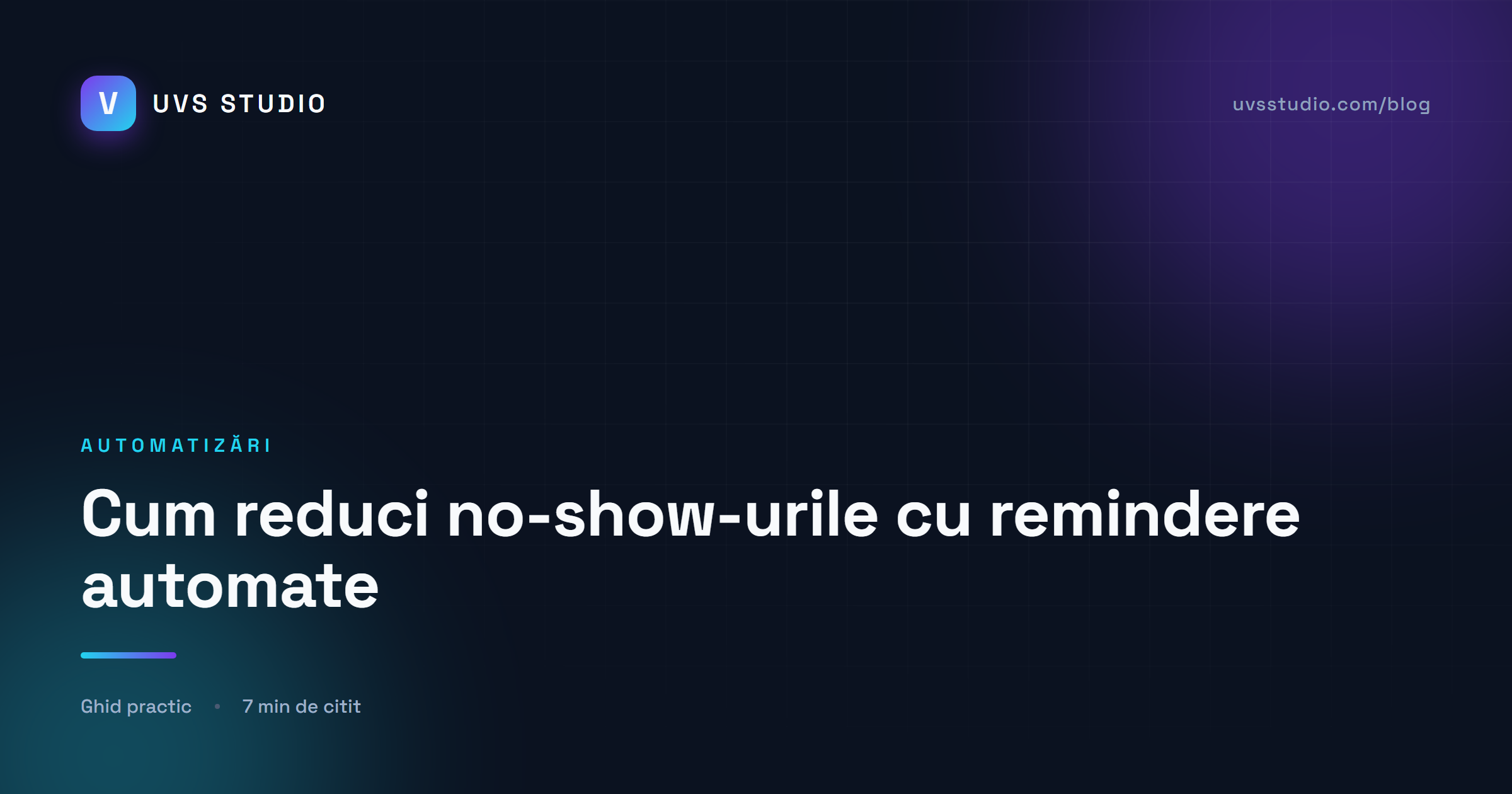 Cum reduci no-show-urile cu remindere automate