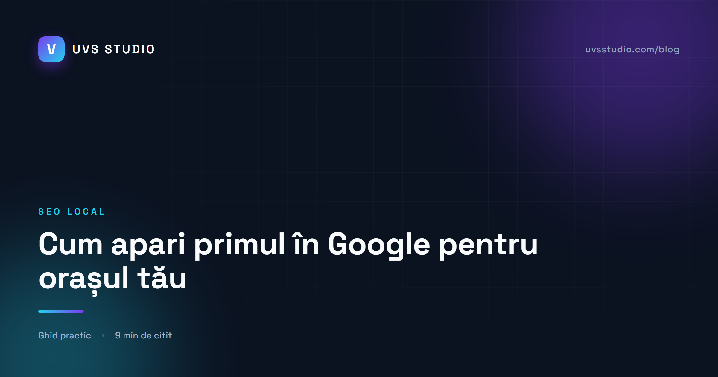 SEO local în 2026: cum apari pe primele locuri în Google pentru orașul tău